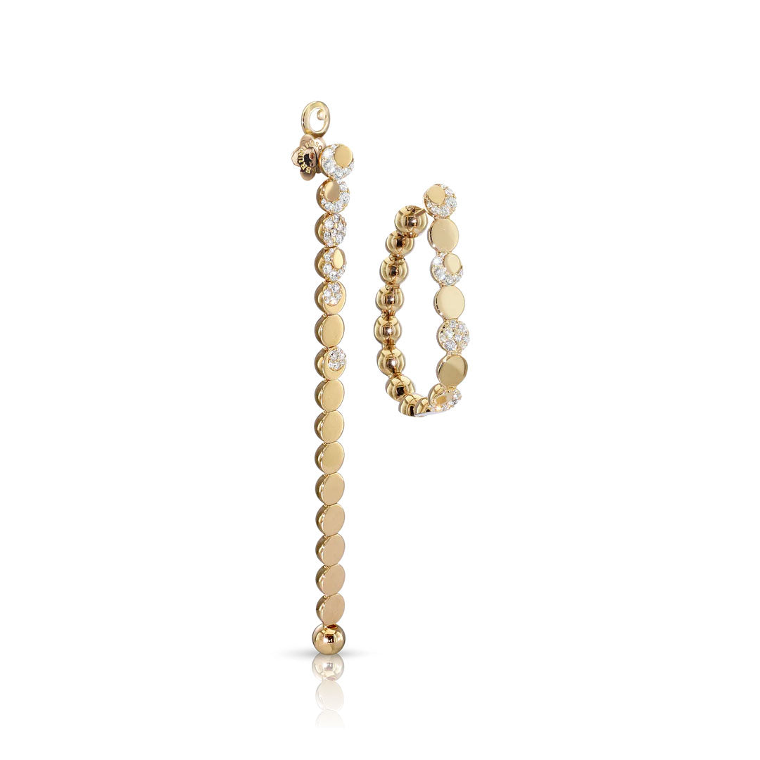 LUCE EARRINGS IN 18K ROSE GOLD WITH DIAMONDS
