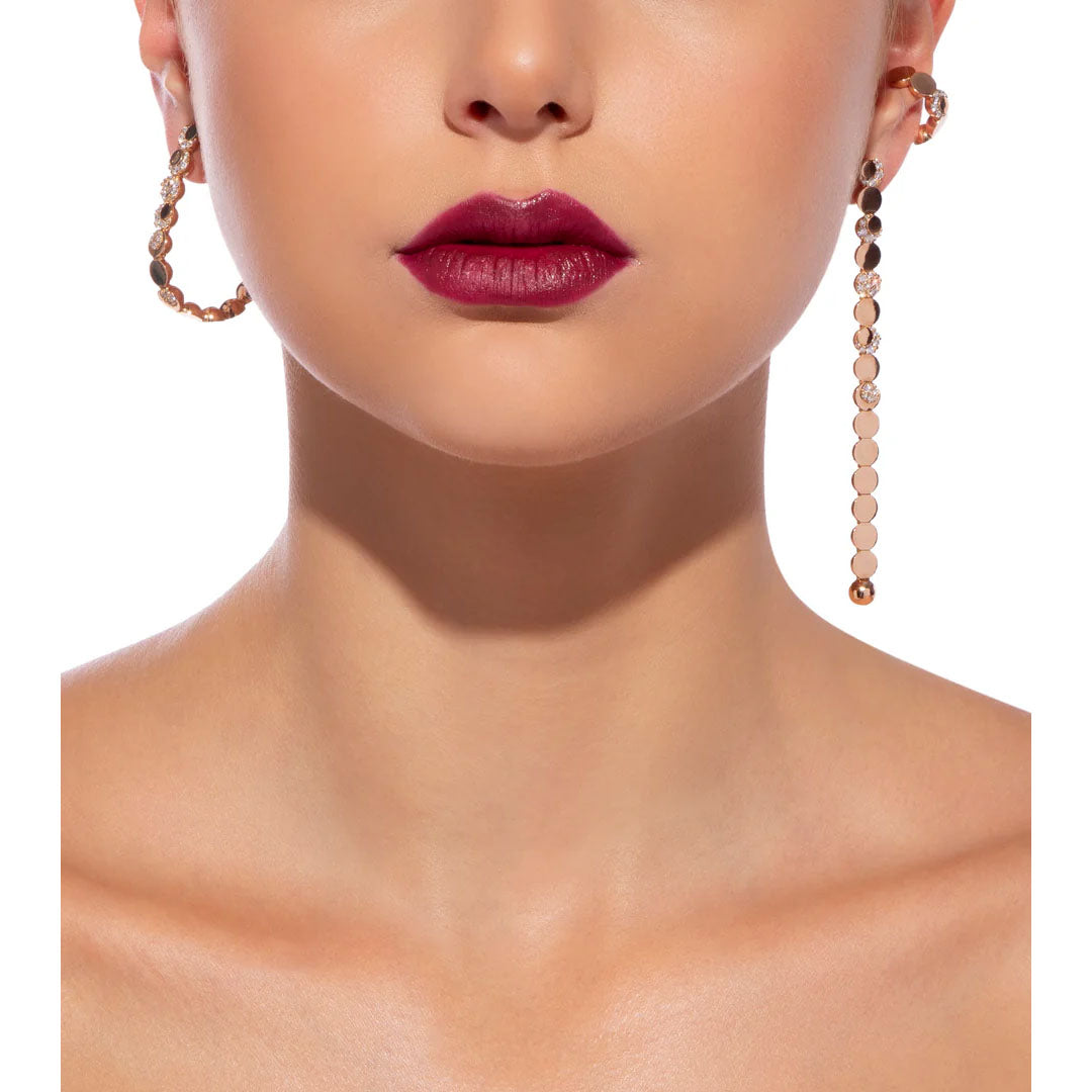 LUCE EARRINGS IN 18K ROSE GOLD WITH DIAMONDS