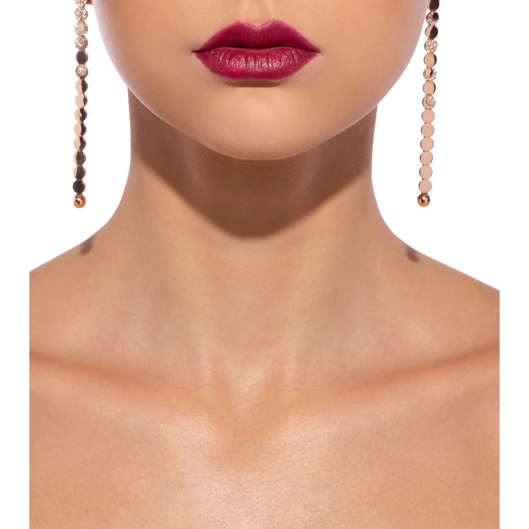 LUCE EARRINGS IN 18K ROSE GOLD WITH DIAMONDS