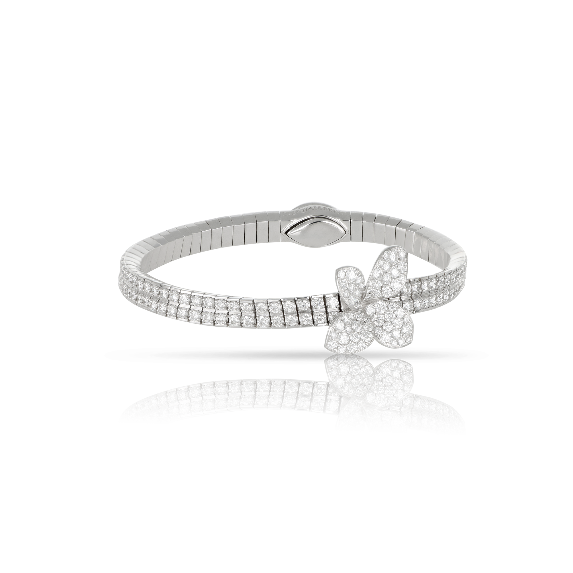 PASQUALE BRUNI HEART TO EARTH - DIAMOND & RUBY FLOWER BRACELET