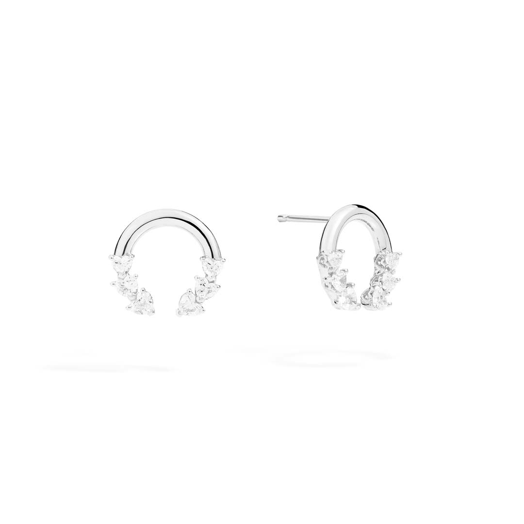 ANNIVERSARY MORE EARRINGS WHITE GOLD