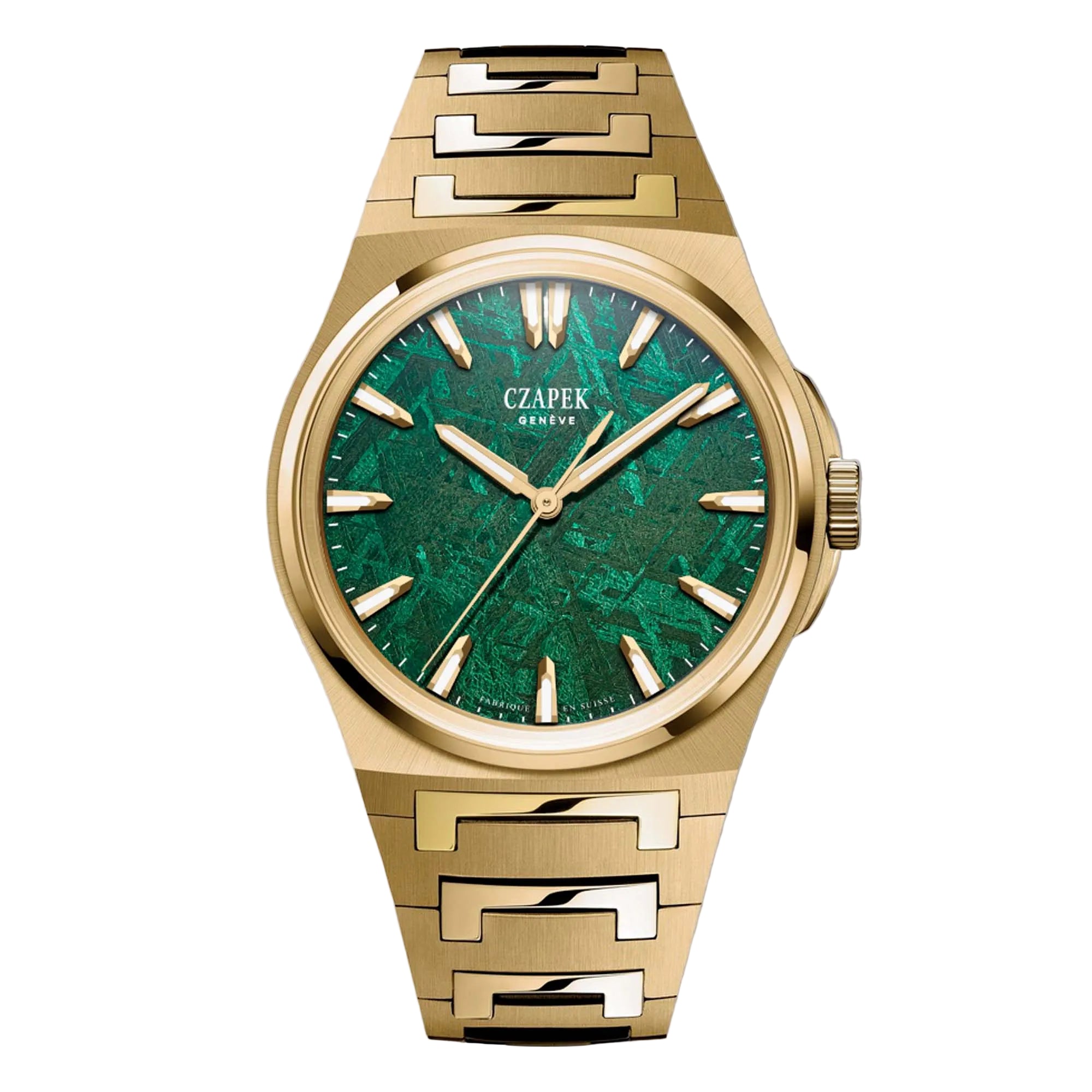 Discover the Czapek Antarctique Mount Erebus Green Meteor — a rare fusion of cosmic meteorite dial and refined Swiss precision.