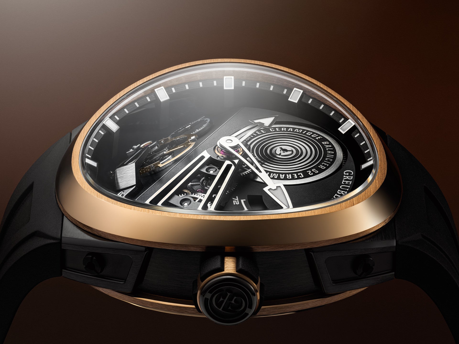 BALANCIER CONVEXE S2 BLACK CERAMIC