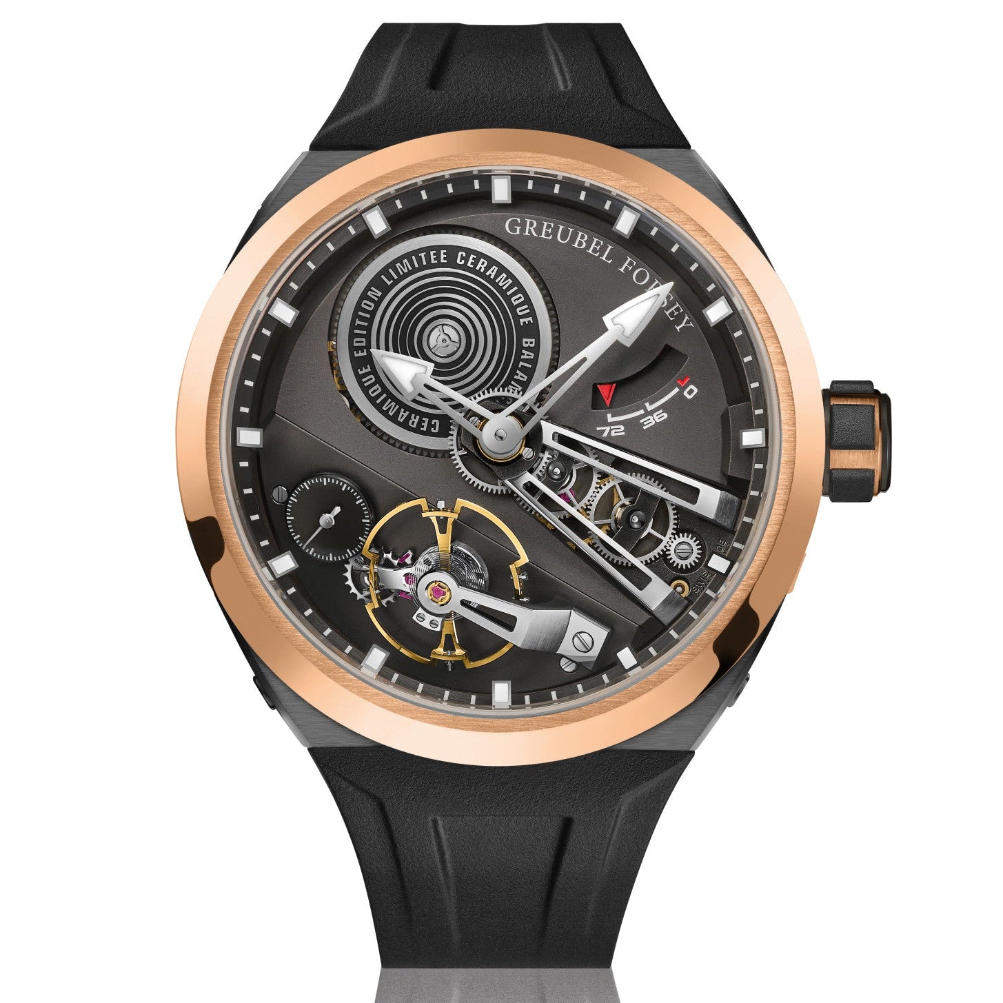 BALANCIER CONVEXE S2 BLACK CERAMIC