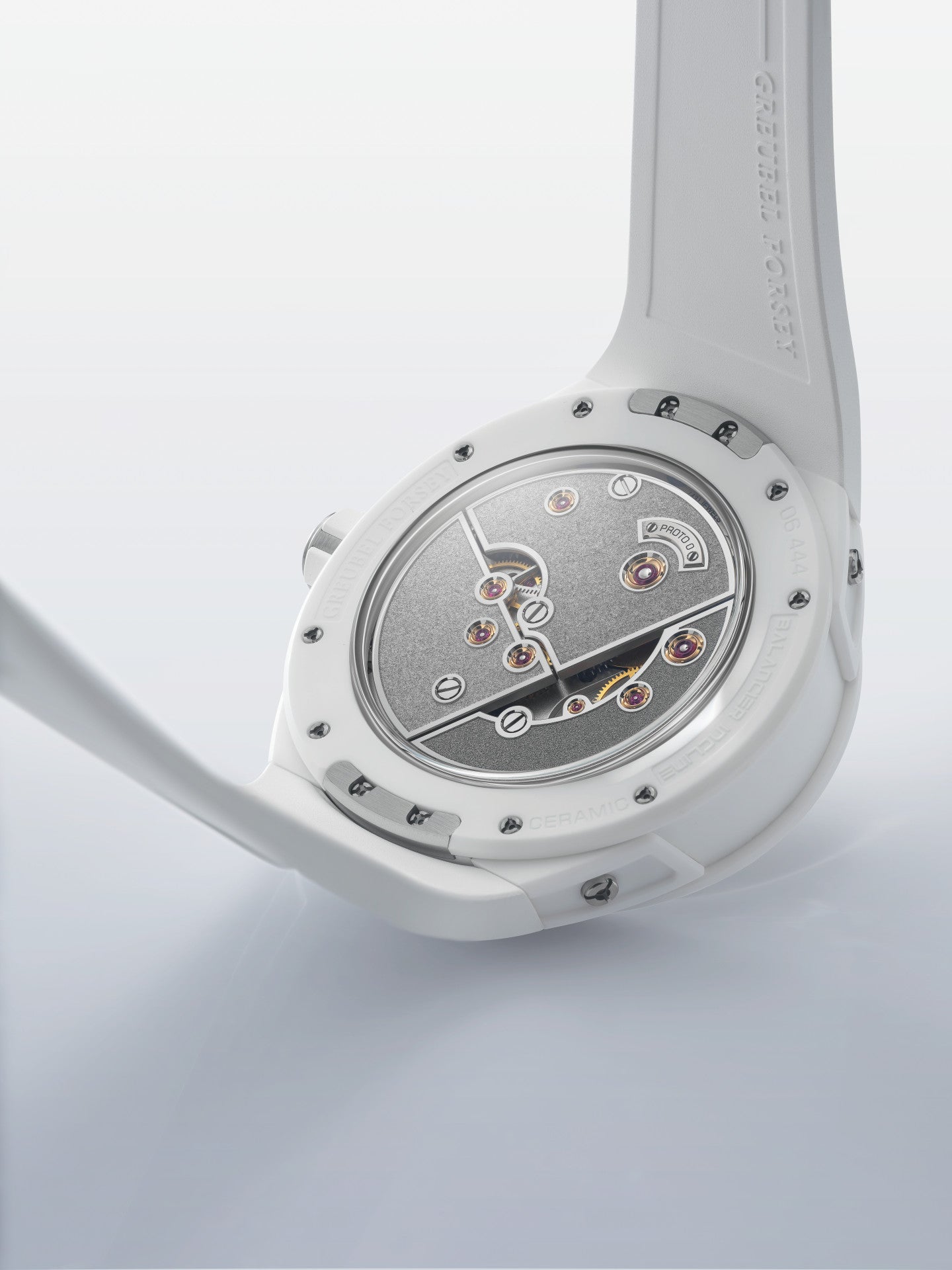 BALANCIER CONVEXE S2 WHITE CERAMIC