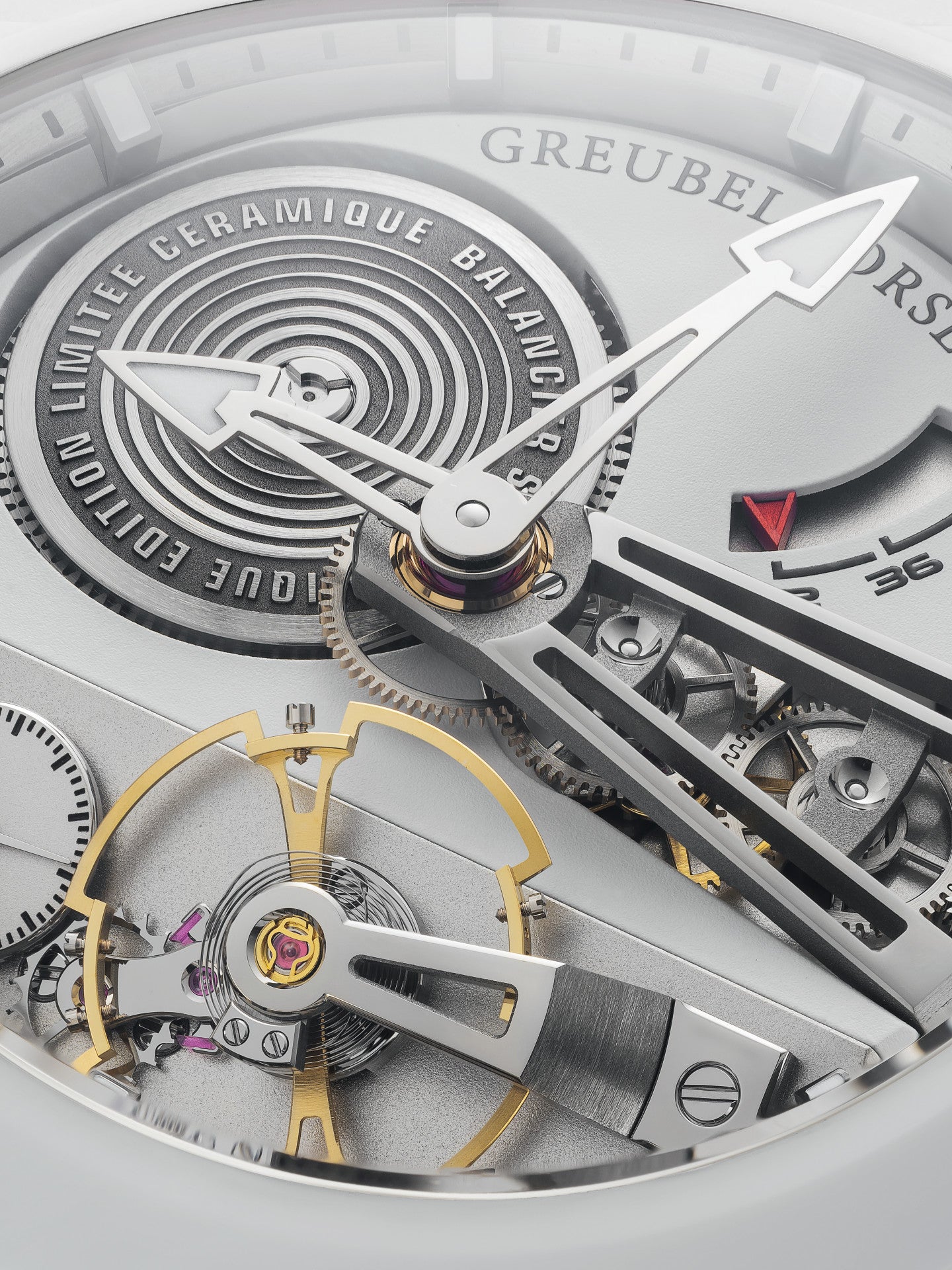 BALANCIER CONVEXE S2 WHITE CERAMIC