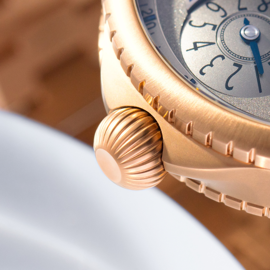 PULSE GMT ENAMEL SKY GOLD