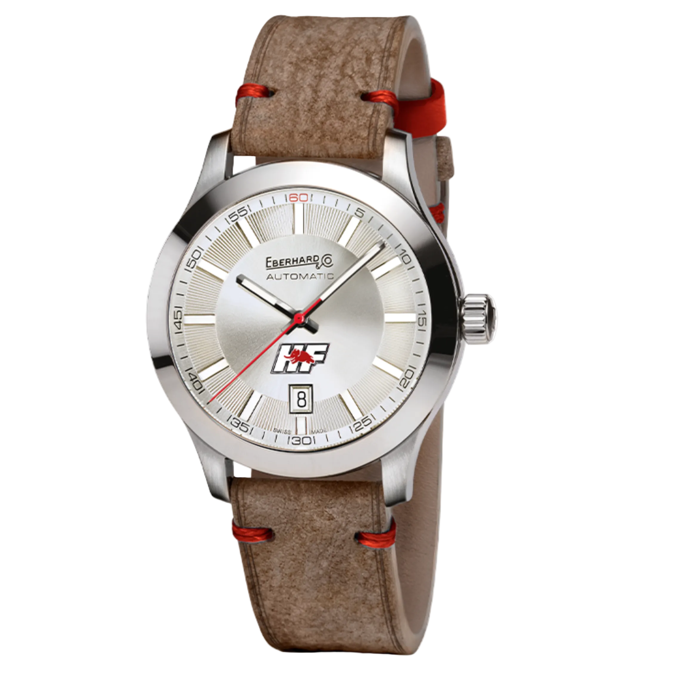Eberhard & Co. Lancia HF Limited Edition With Leather Strap
