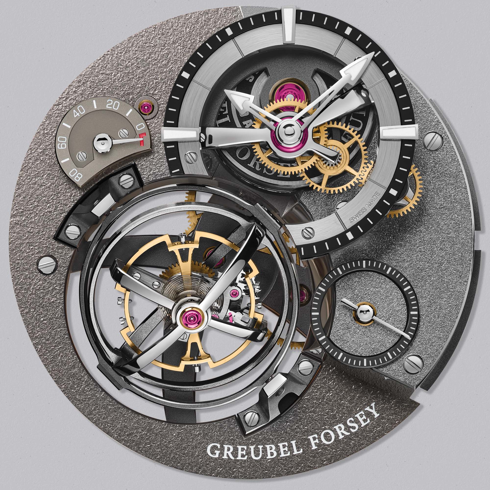 TOURBILLON CARDAN TITANIUM LIMITED TO 55 PIECES