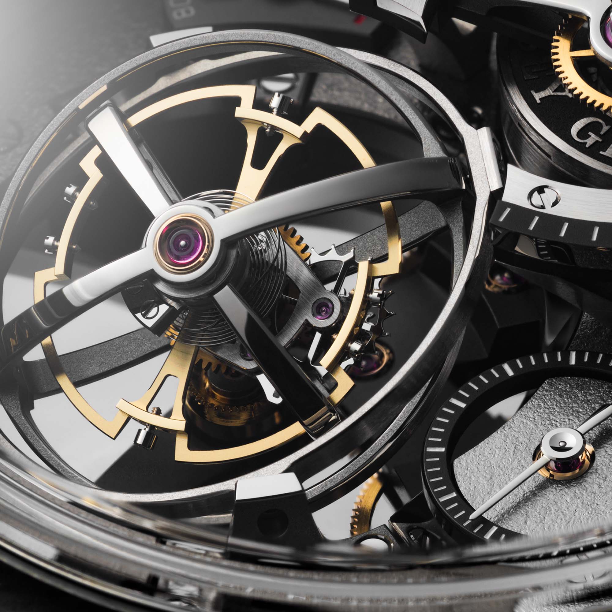 TOURBILLON CARDAN TITANIUM LIMITED TO 55 PIECES