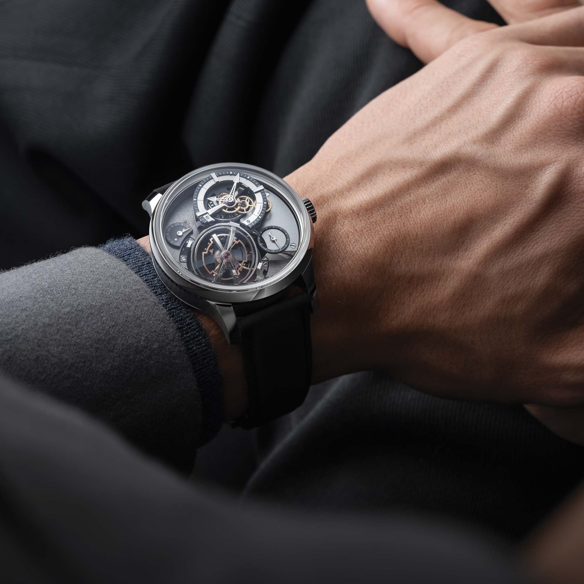 TOURBILLON CARDAN TITANIUM LIMITED TO 55 PIECES