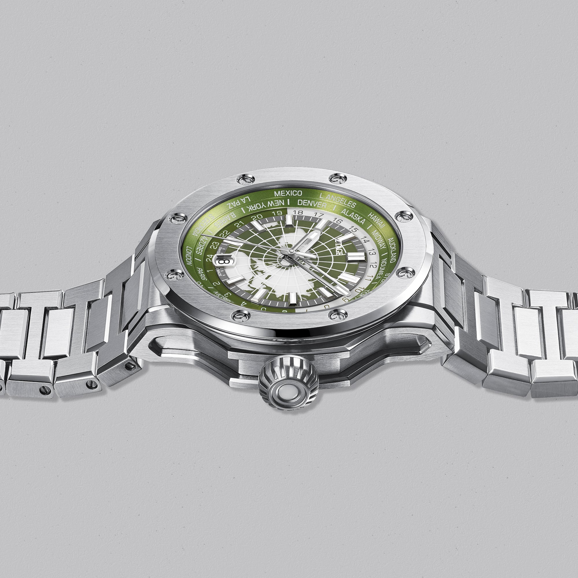 HYBRID-ORIGINAL-OLIVE-WORLDTIMER-SIDE