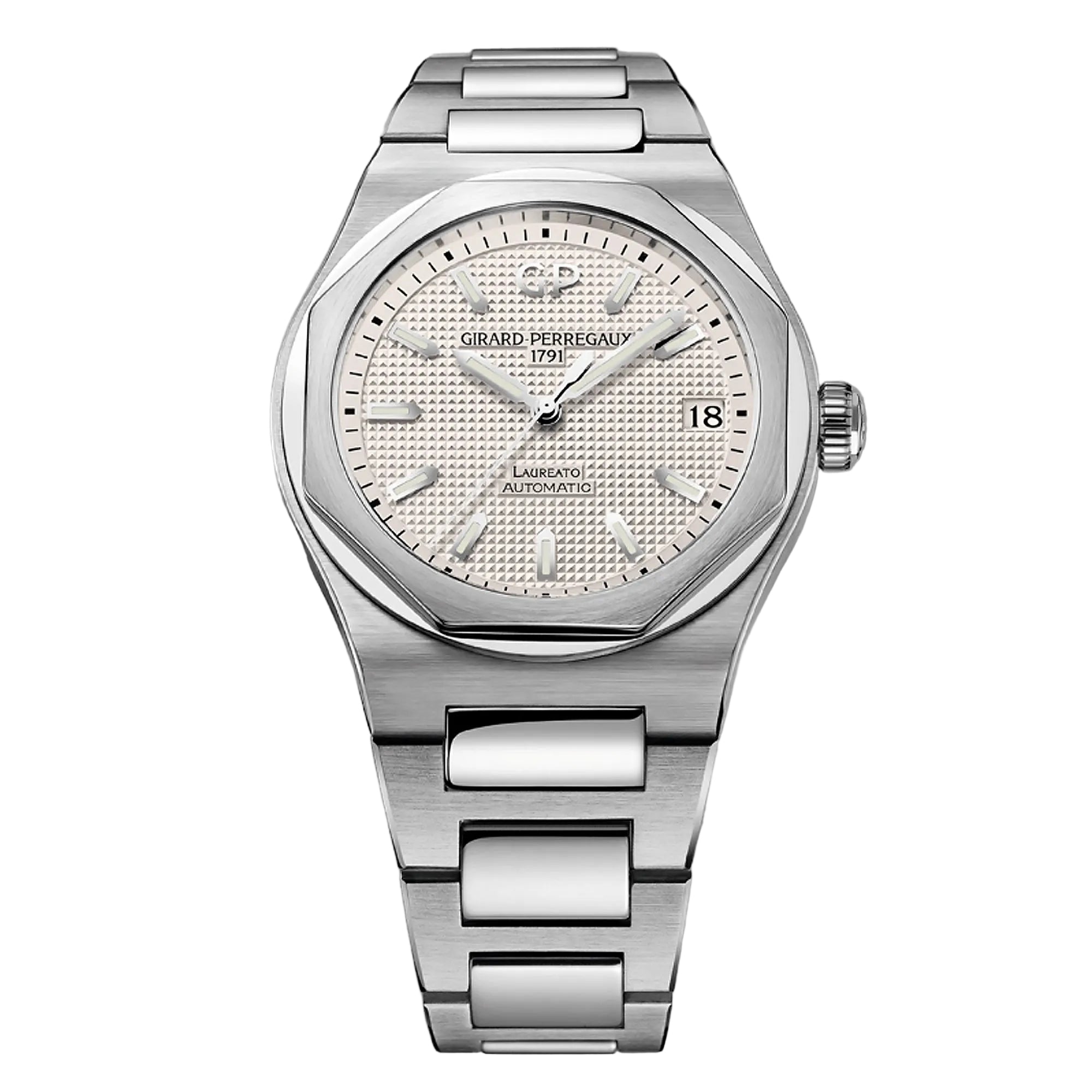 LAUREATO 42 MM SILVER