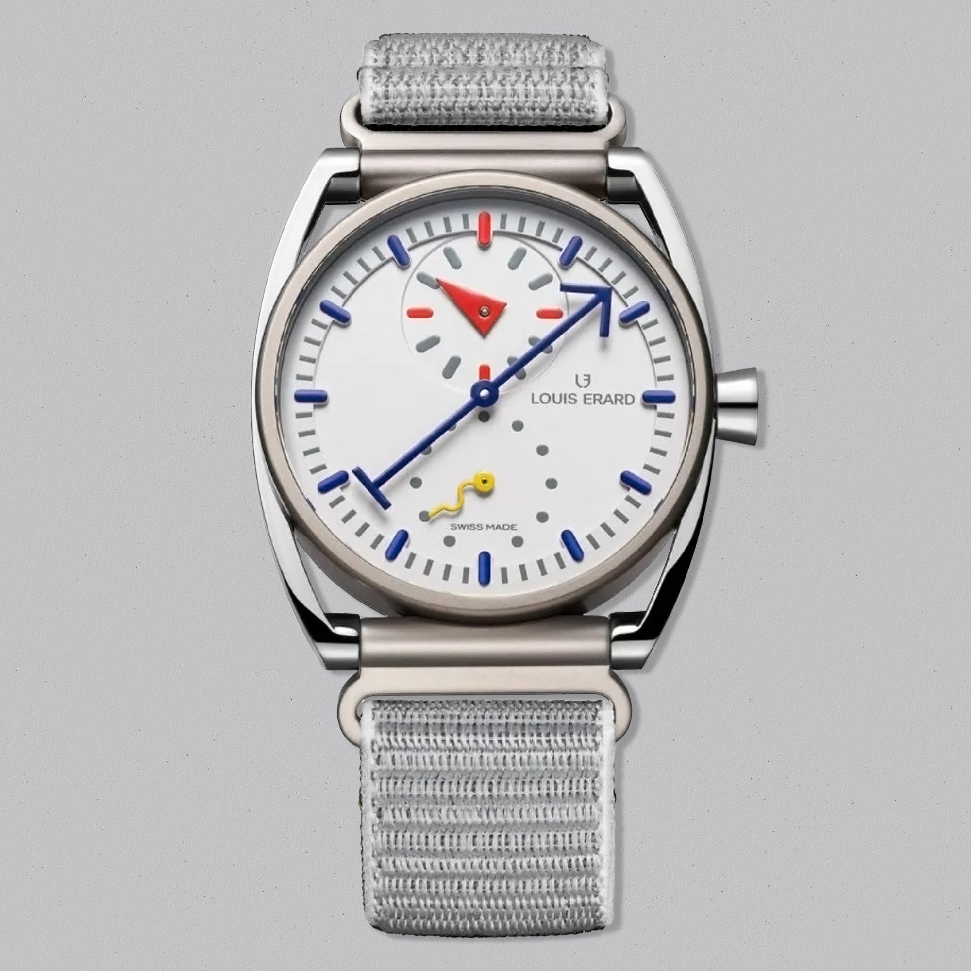EXCELLENCE Le Régulateur Louis Erard x Alain Silberstein WHITE LIMITED EDITION OF 178