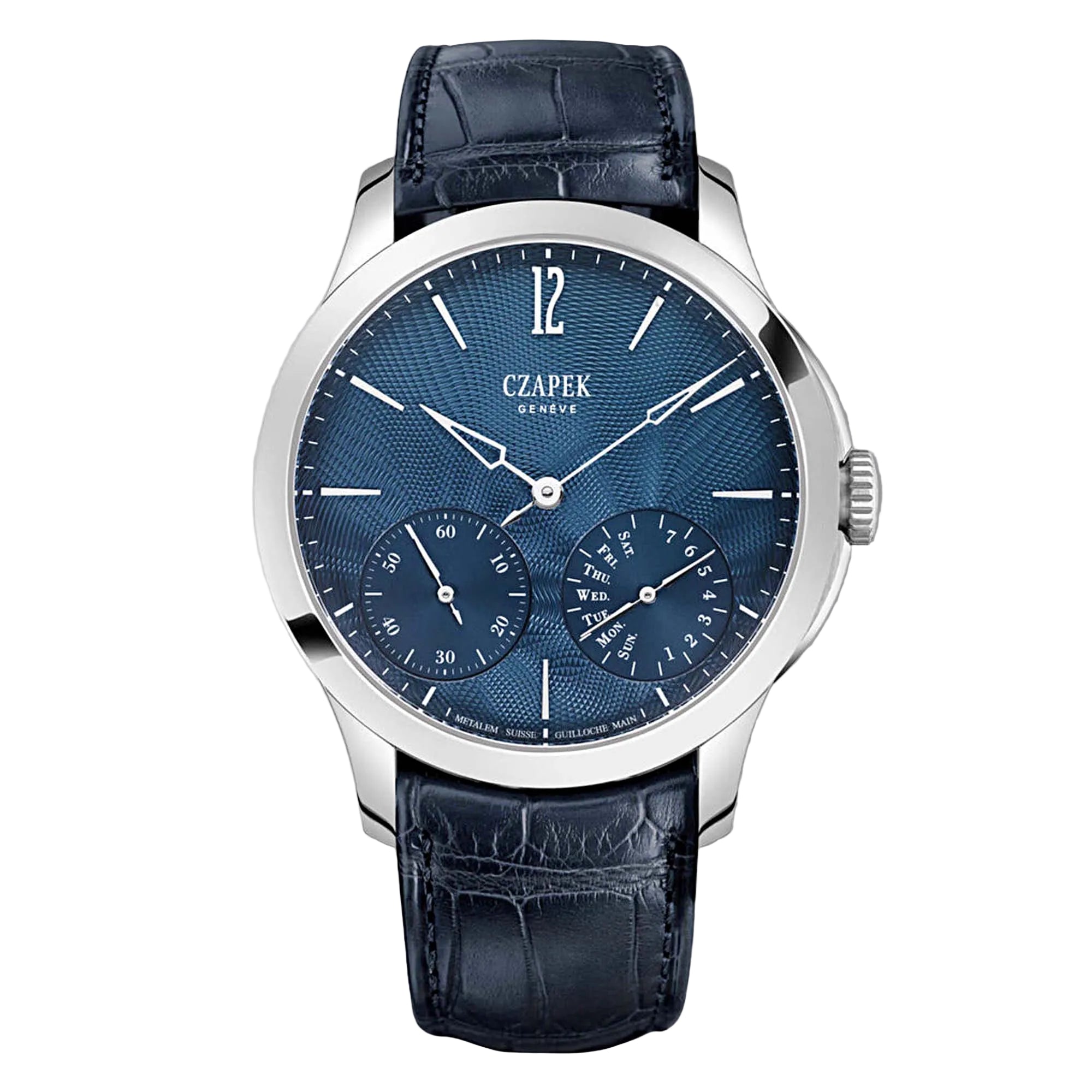 Quai des Bergues Blue Aurora honours the 1845 founding location of Czapek & Cie with uncompromising craftsmanship