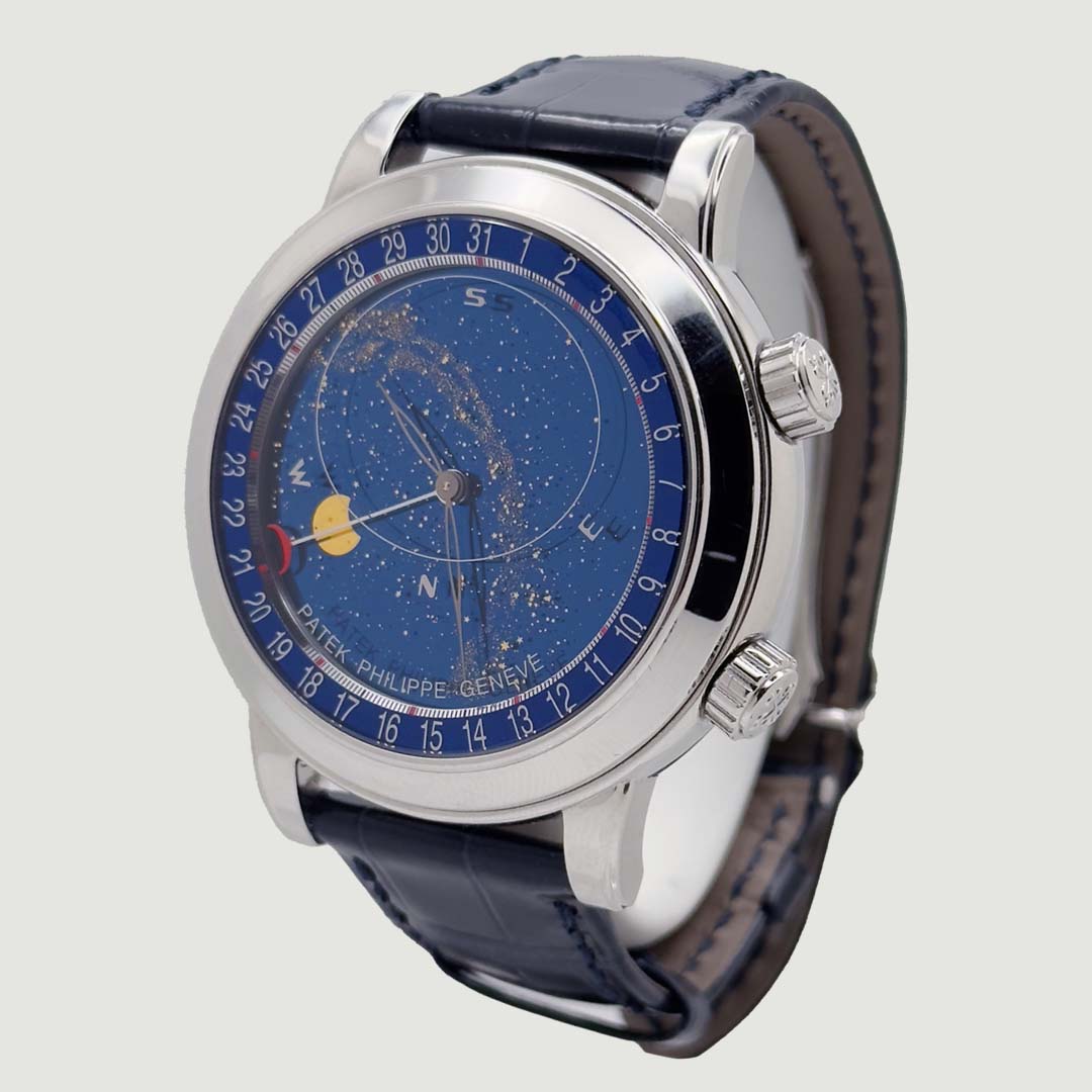 PATEK PHILIPPE GRAND COMPLICATIONS CELESTIAL MOON AGE REF-6102P