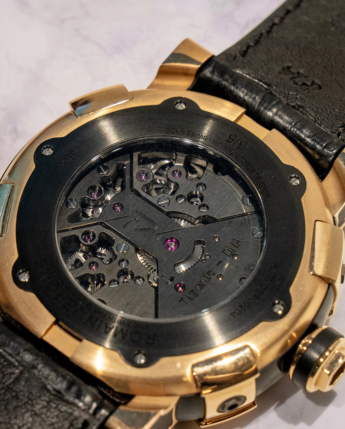 ROMAIN JEROME TITANIC-DNA DAY & NIGHT DOUBLE TOURBILLON LIMITED EDITION OF 5