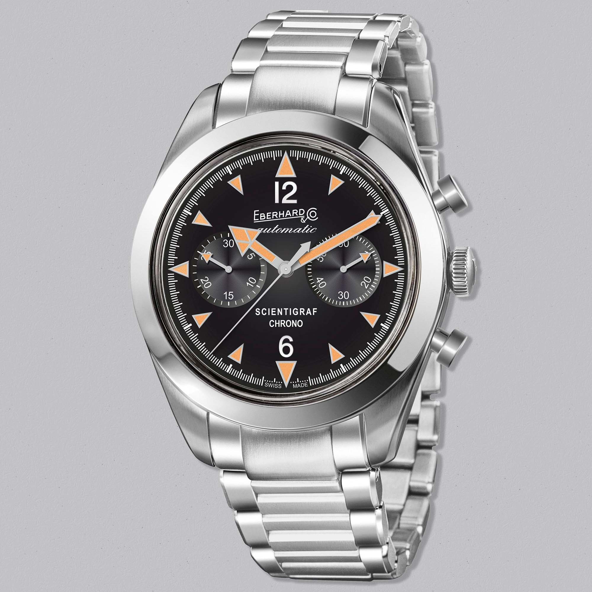 SCIENTIGRAF CHRONO BLACK DIAL