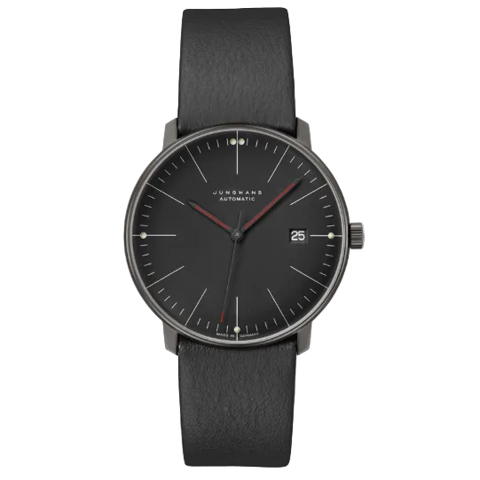 max bill Automatic Bauhaus - Black