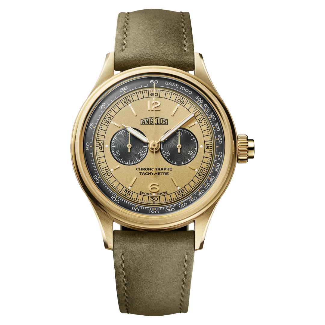 Angelus - La Fabrique Chronographe Tachymètre Yellow Gold