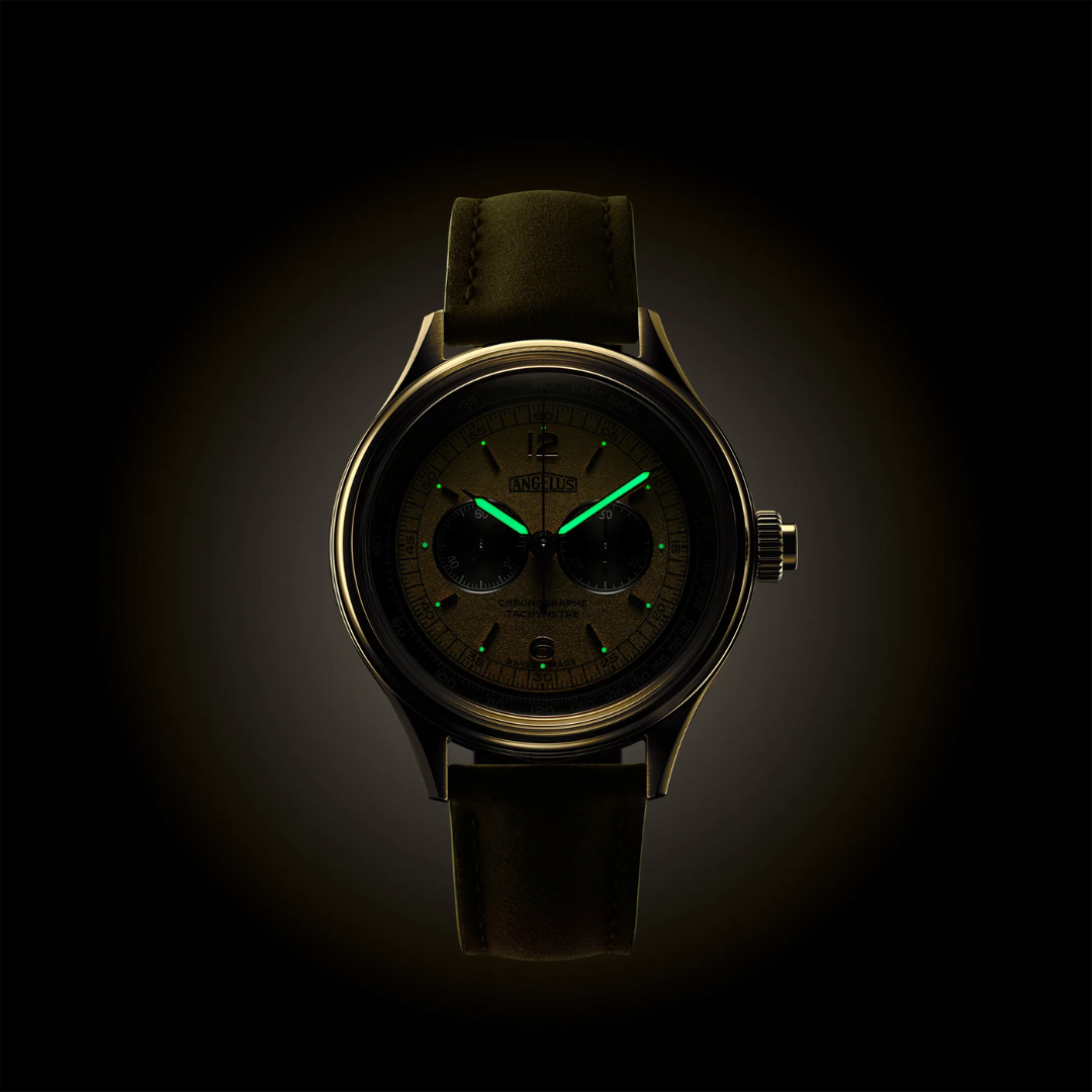 Angelus - La Fabrique Chronographe Tachymètre Yellow Gold