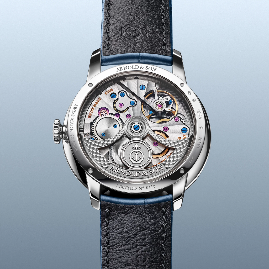 Arnold & Son - Chronometry DSTB Stop-Seconds Platinum Kingsand