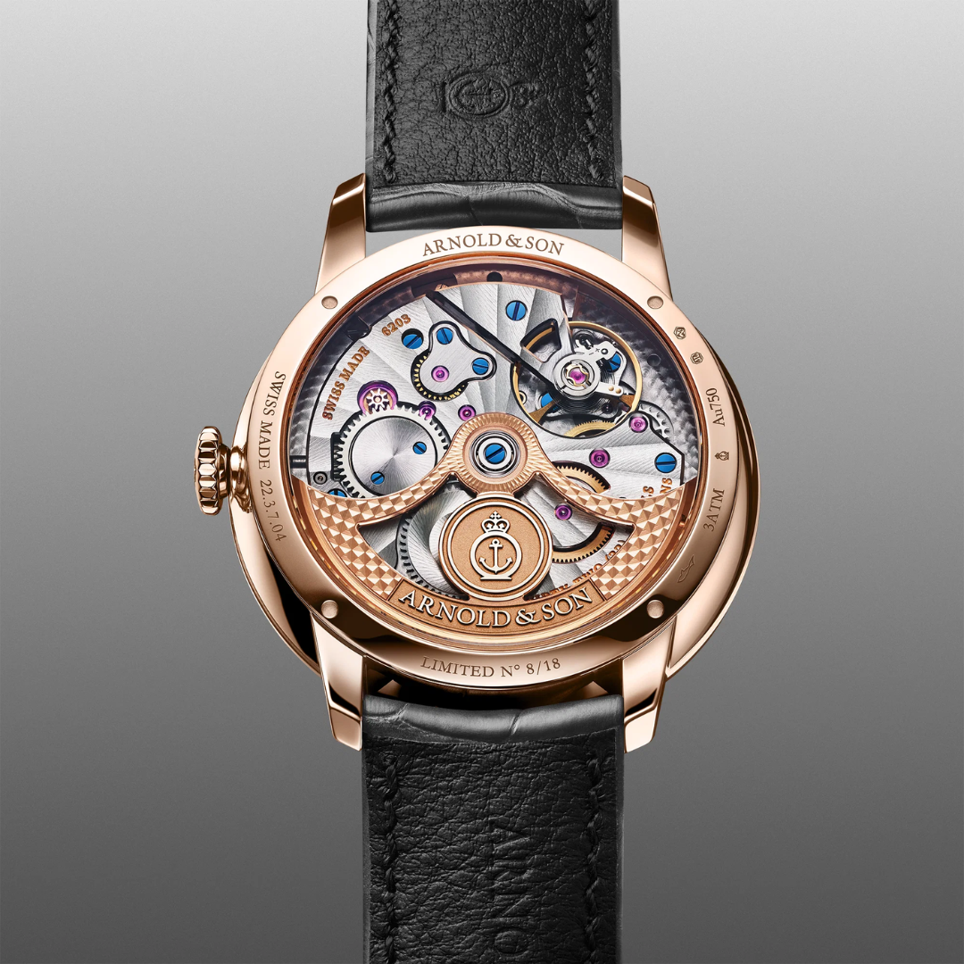 Arnold & Son - Chronometry DSTB Stop-Seconds Red Gold Cliff Grey