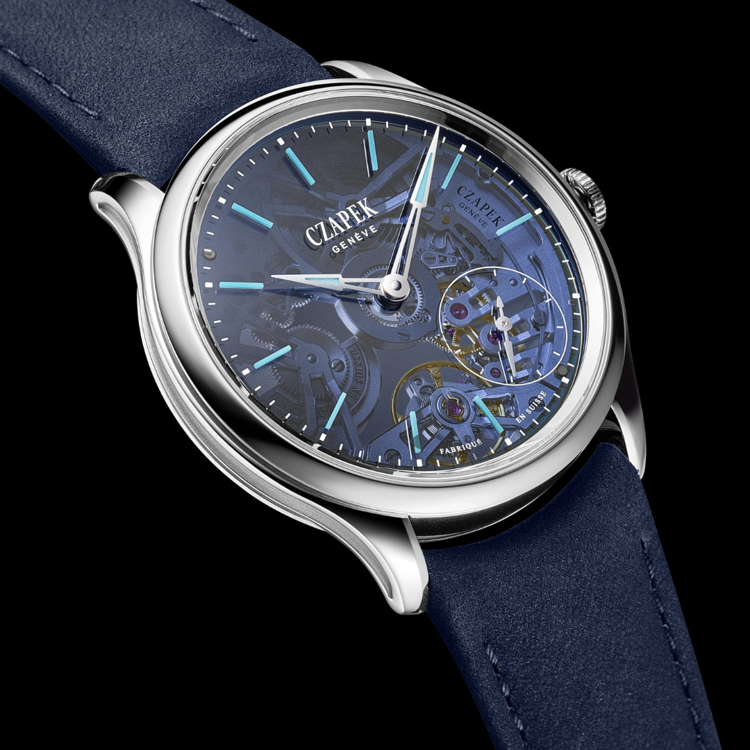 Czapek & Cie Promenade Transparencies Aqua Blue