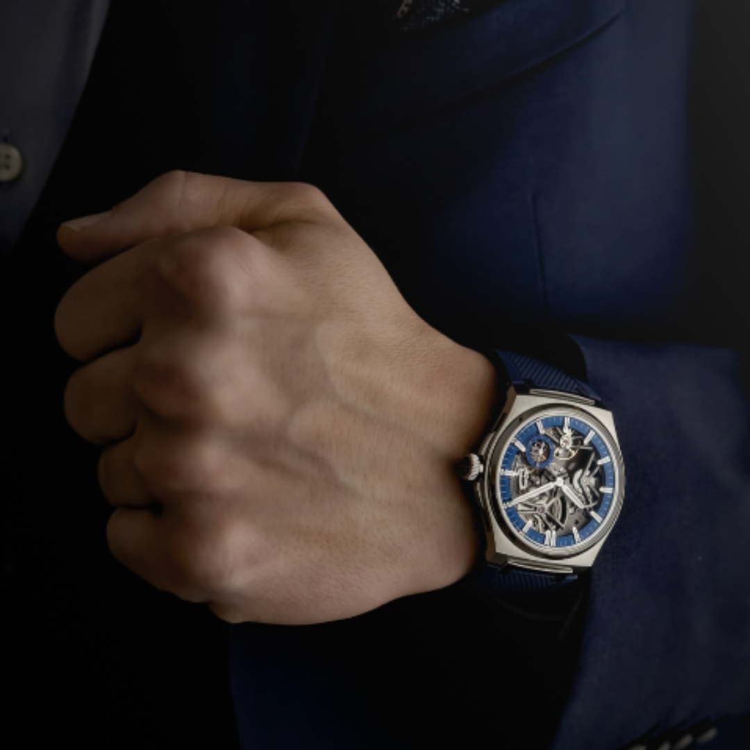 Czapek Antarctique Révélation Titanium Cosmic Blue