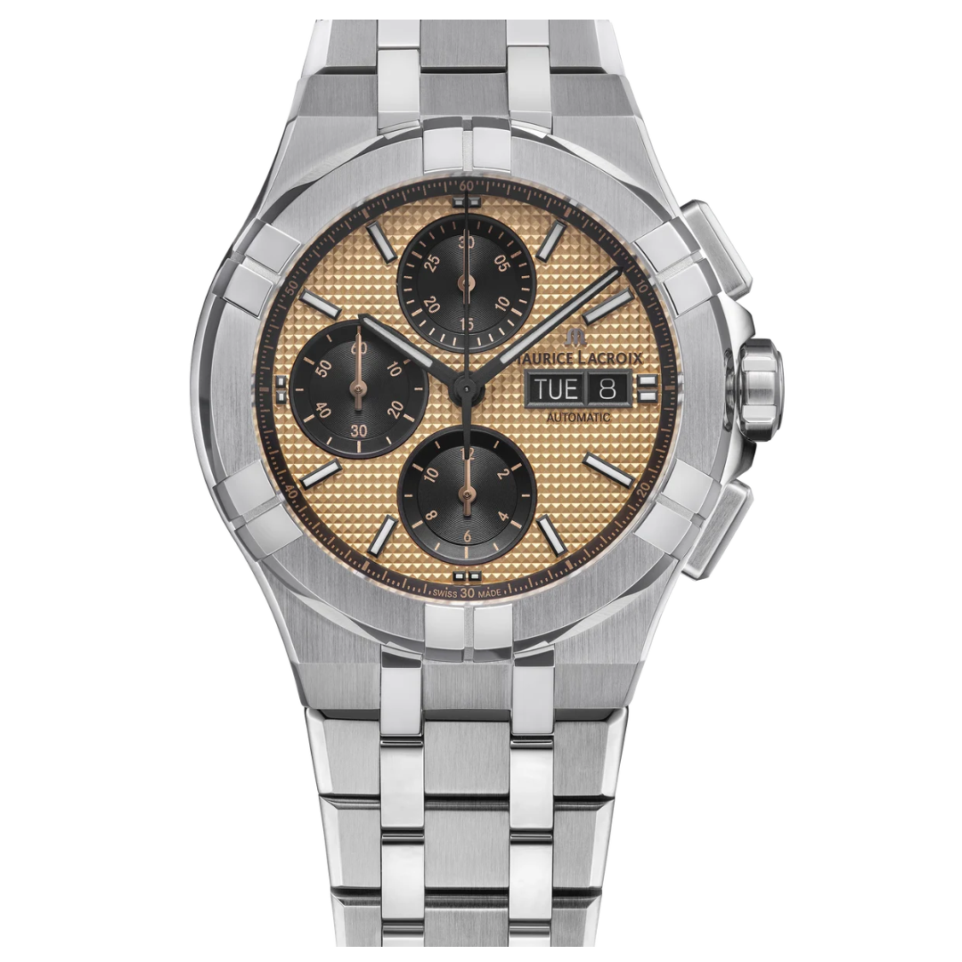 Maurice Lacroix - AIKON Automatic Chronograph Gold & Black
