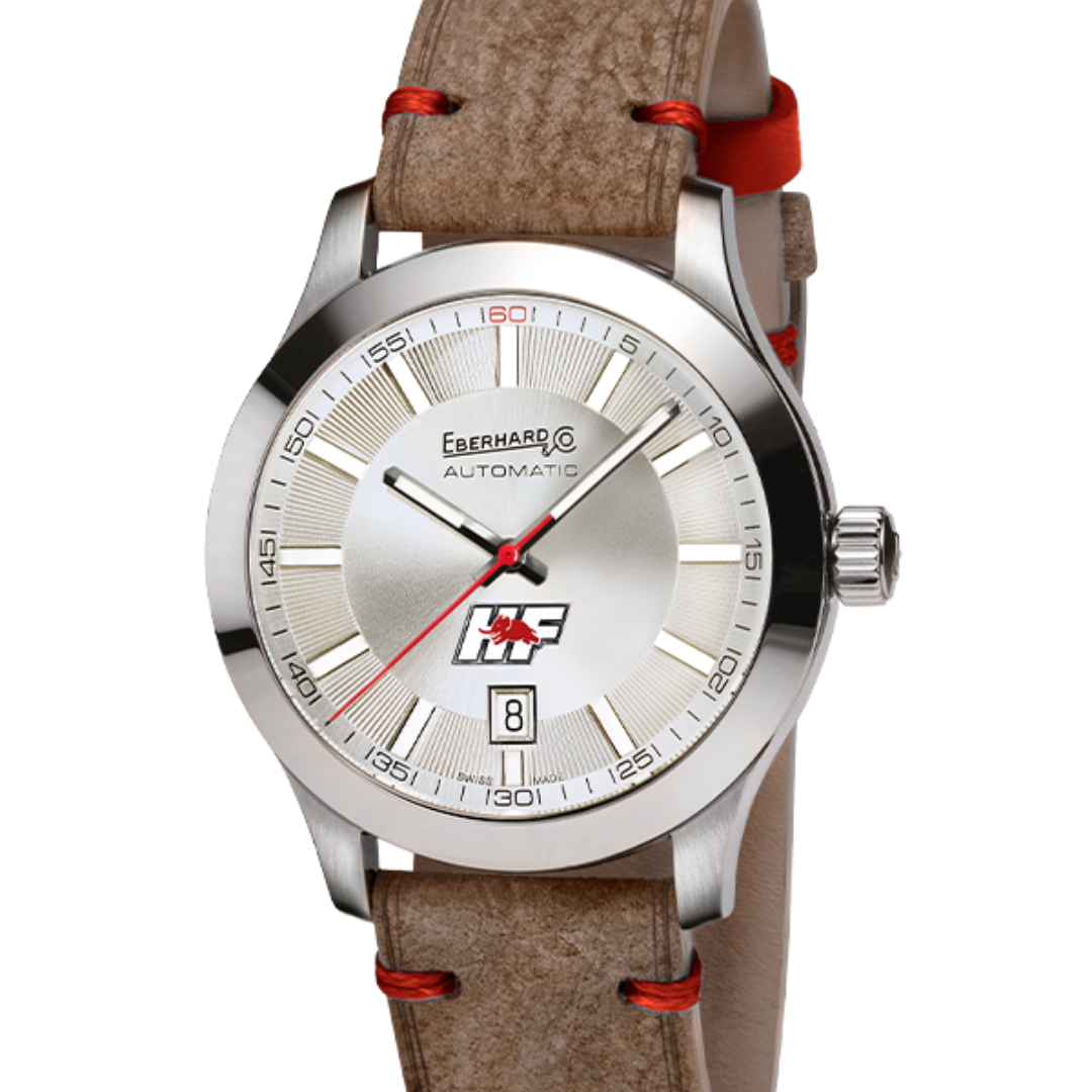 Eberhard & Co. Lancia HF Limited Edition With Leather Strap