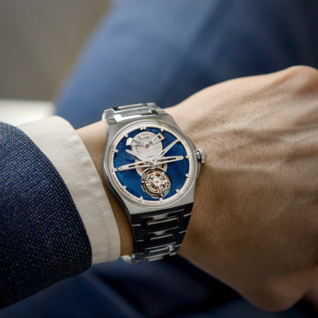 Czapek & Cie Antarctique Tourbillon Cosmic Blue
