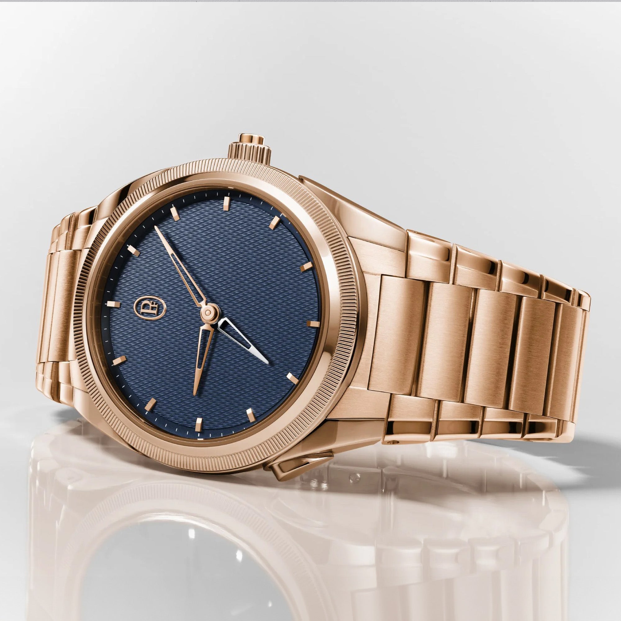 TONDA PF GMT RATTRAPANTE ROSE GOLD BLUE – Swiss Gallery UK