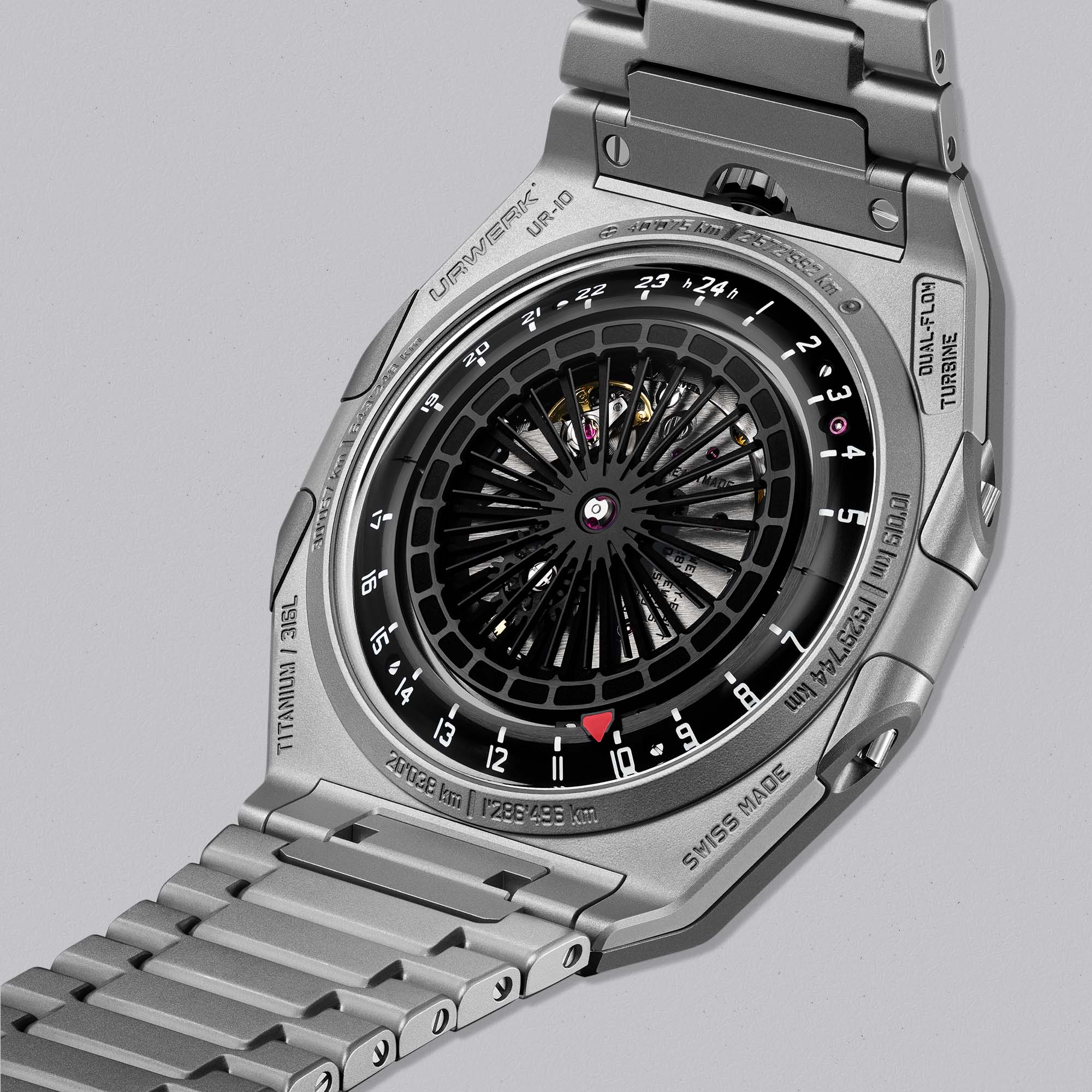 UR-10 Spacemeter: Urwerk’s latest haute horlogerie marvel fuses satellite time display with space-age design. Redefine how you measure time.