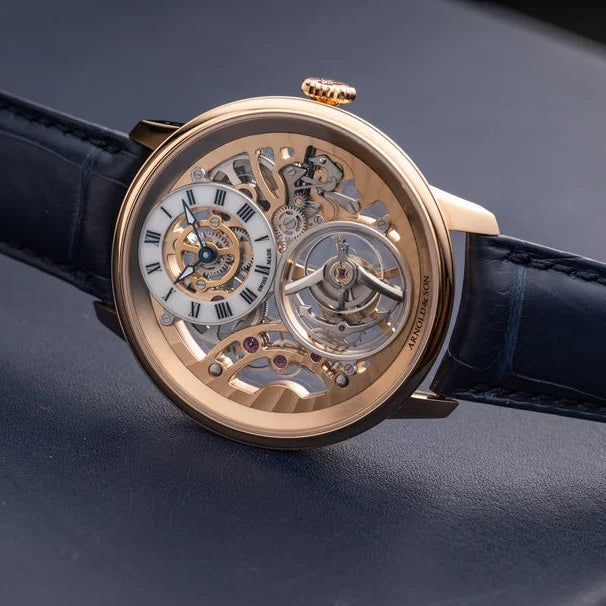 Ultrathin Tourbillon Skeleton Red Gold LTD 28