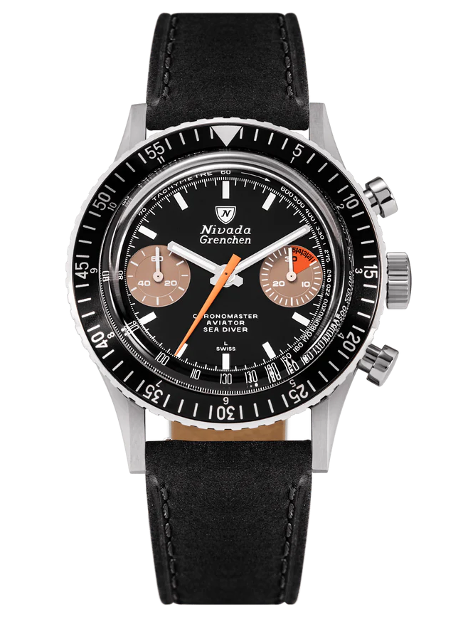 WHITE ORANGE BOY INTER.BEZEL 38mm - MANUAL