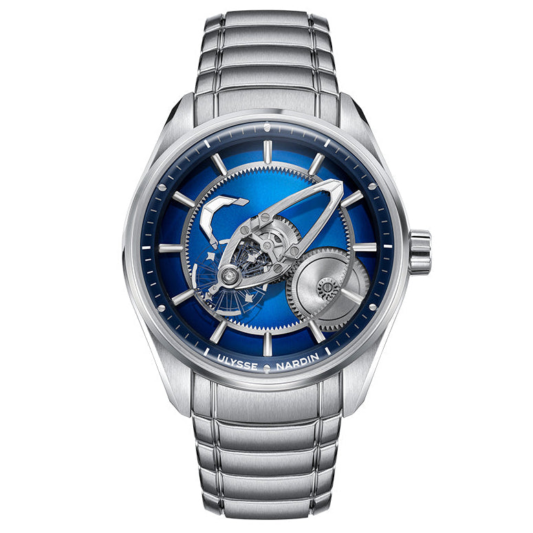 Ulysse Nardin Freak X Blue Stainless Steel Bracelet