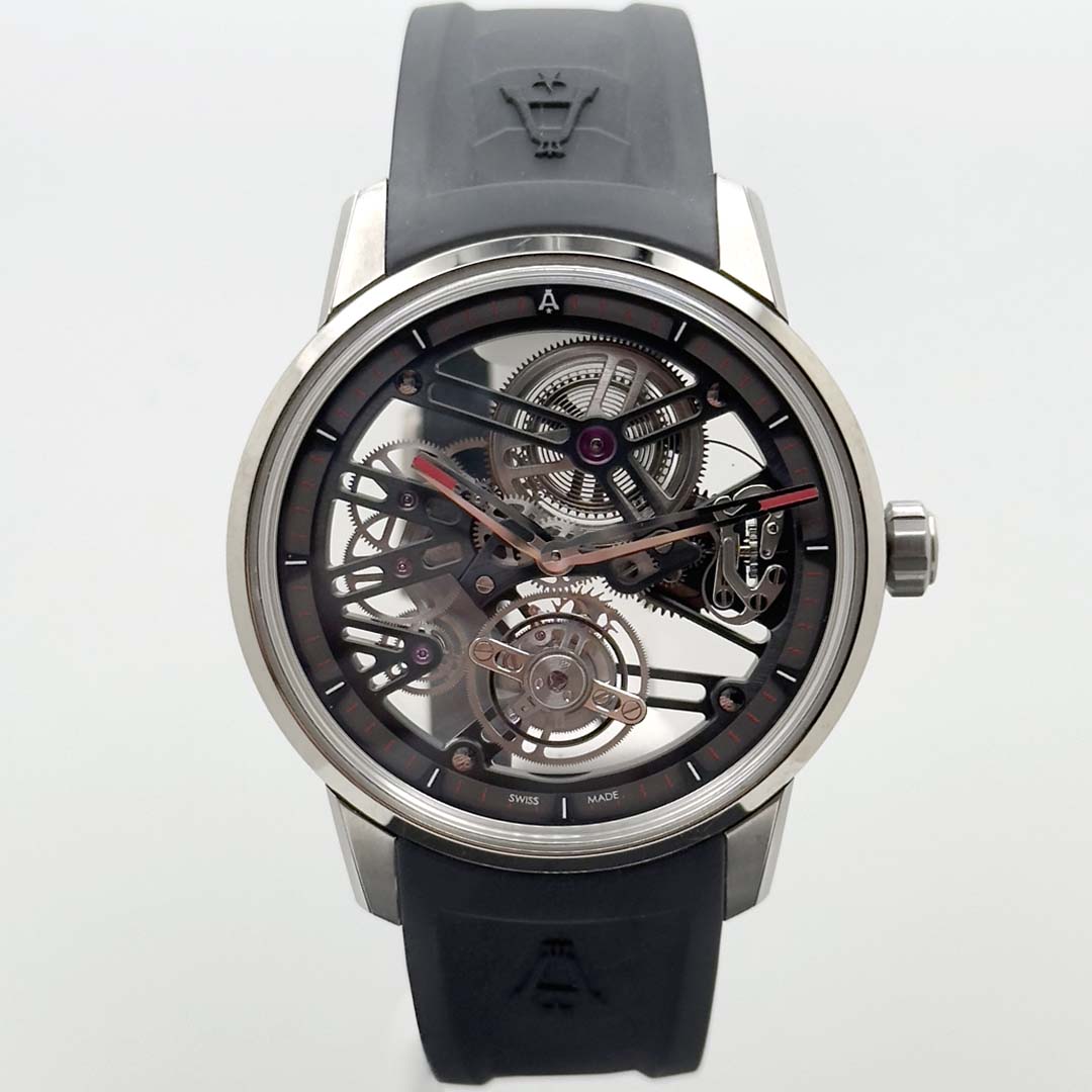 ANGELUS U40 RACING TOURBILLON SKELETON TITANIUM