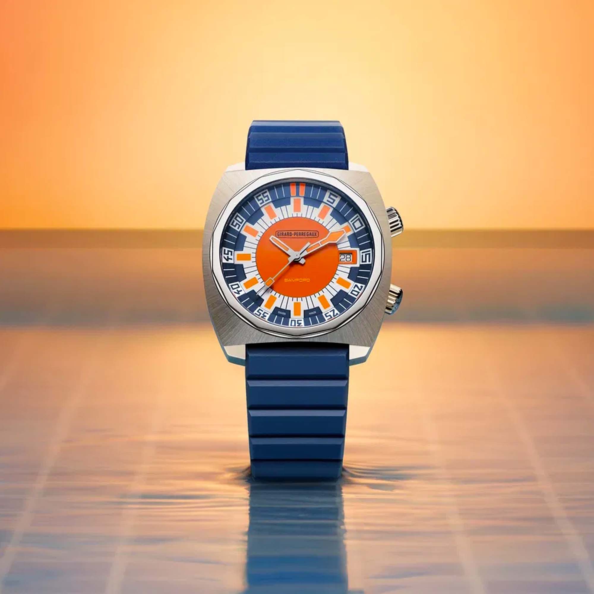 Girard Perregaux Deep Diver Limited Edition of 350, a contemporary tribute to the brand’s adventurous spirit and heritage in sports watches.