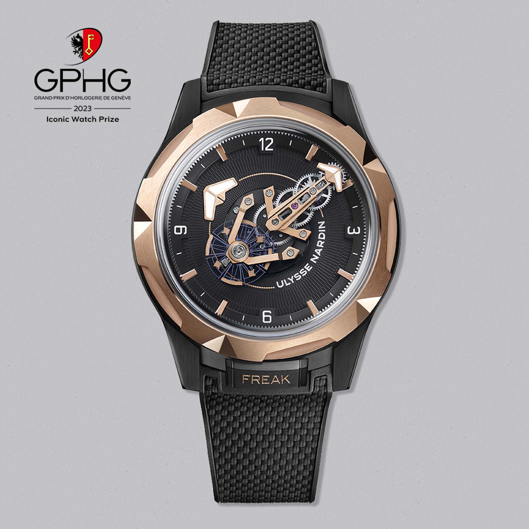 FREAK ONE 44MM BLACK GOLD