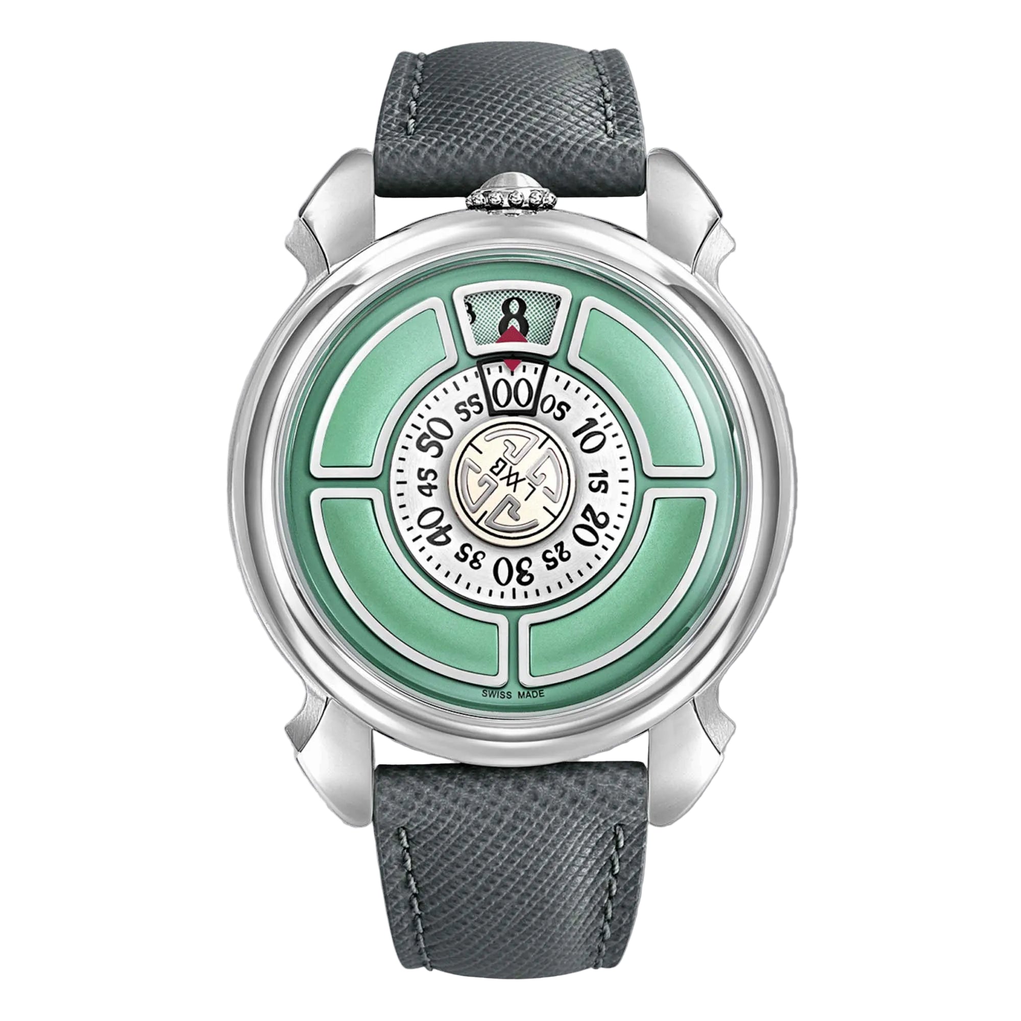 GAGA LABORATORIO LABORMATIC Cinquanta LM50-001, a bold Italian automatic watch celebrating 50 years of experimental design and mechanical creativity.