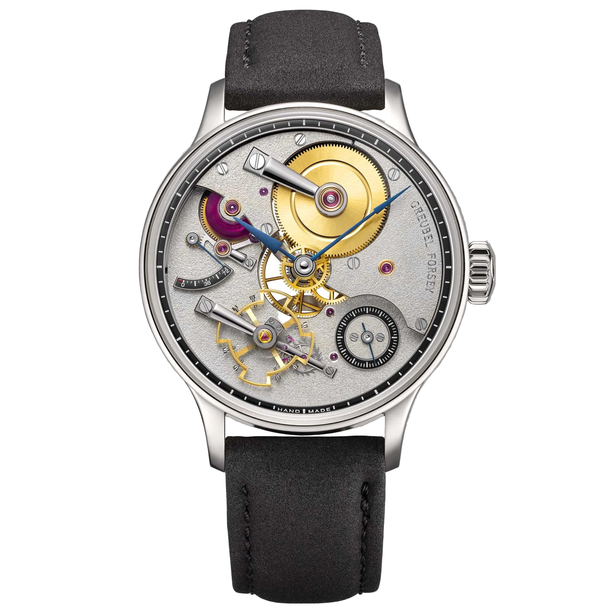 Greubel Forsey’s Hand Made 2 celebrates pure handcraft—over 6,000 hours of artisanal work creating one of the world’s most refined watches.