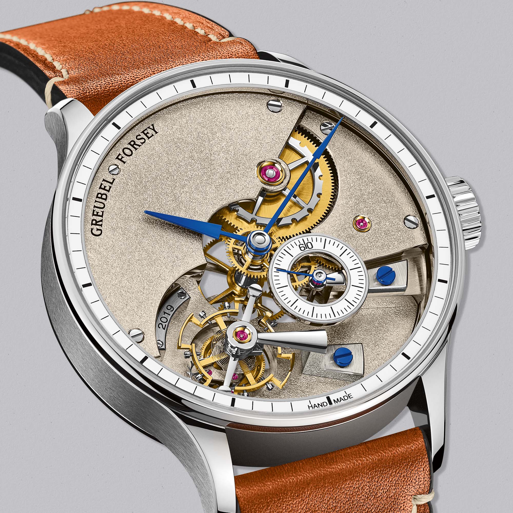 The Greubel Forsey Hand Made 1 is a masterpiece of pure handcraft, blending traditional watchmaking and innovation in breathtaking harmony.