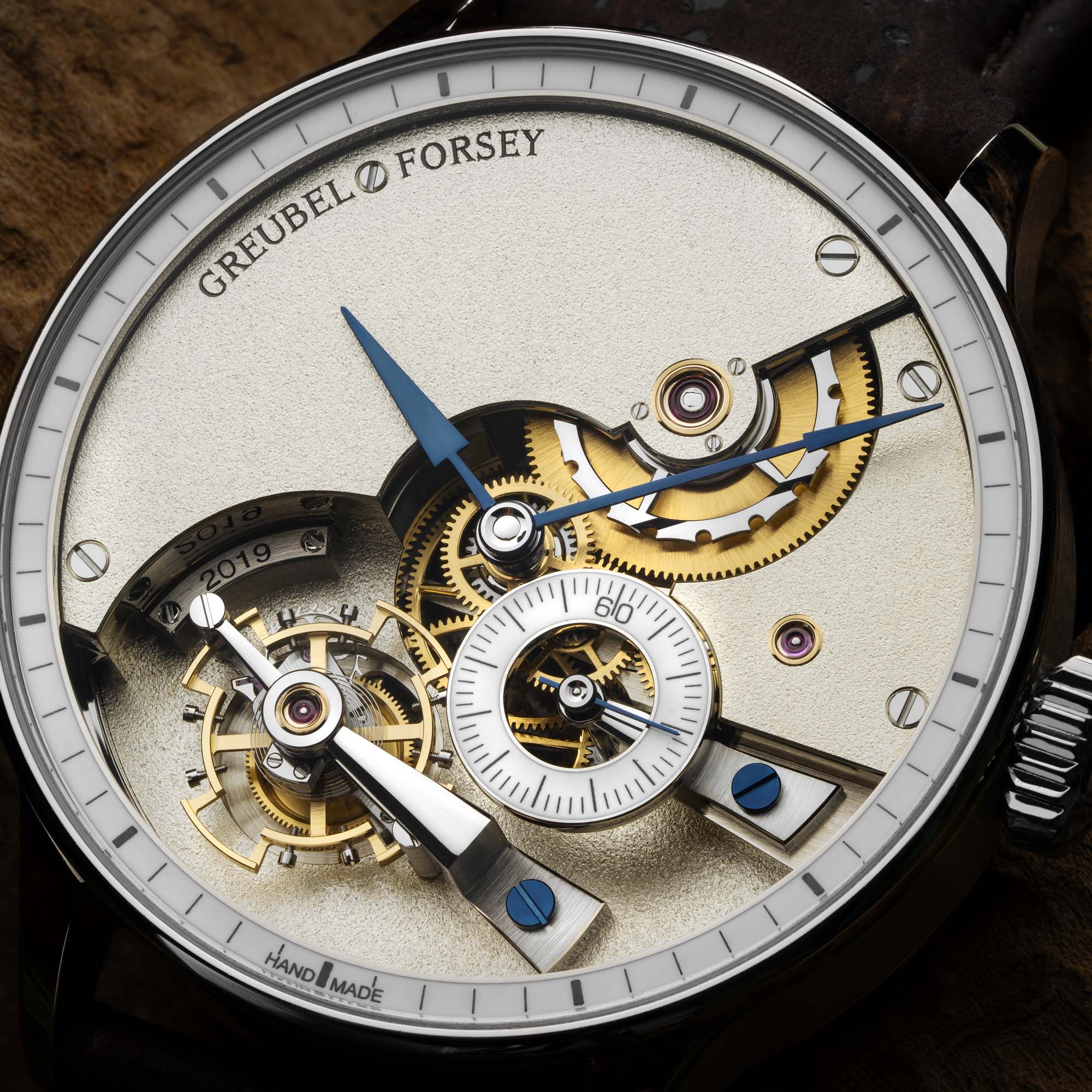 A symbol of perfection—Greubel Forsey’s Hand Made 1, created almost entirely by hand, celebrates the essence of traditional fine watchmaking.
