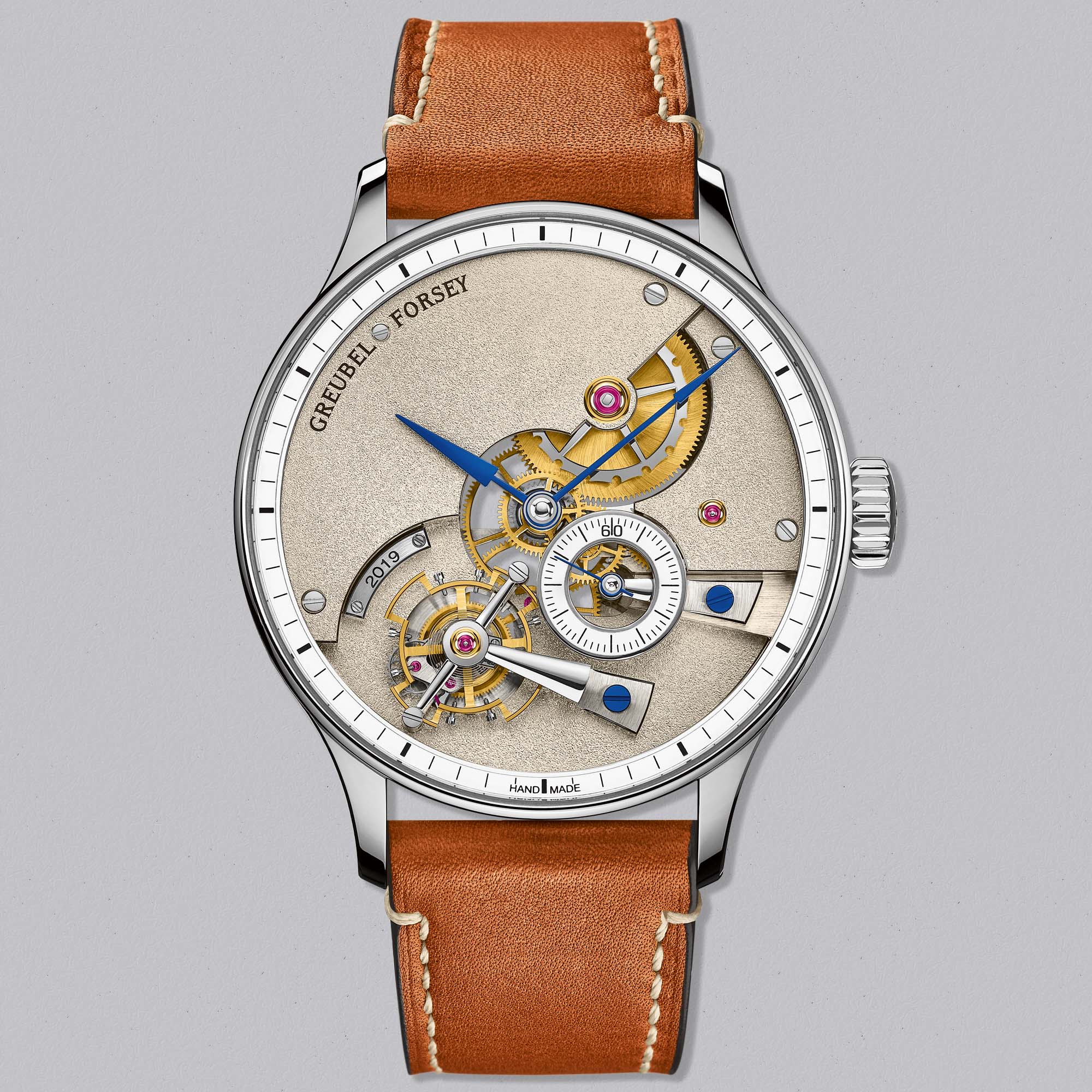 Greubel Forsey’s Hand Made 1 redefines haute horlogerie—crafted 95% by hand, each detail embodies perfection, patience, and human artistry.