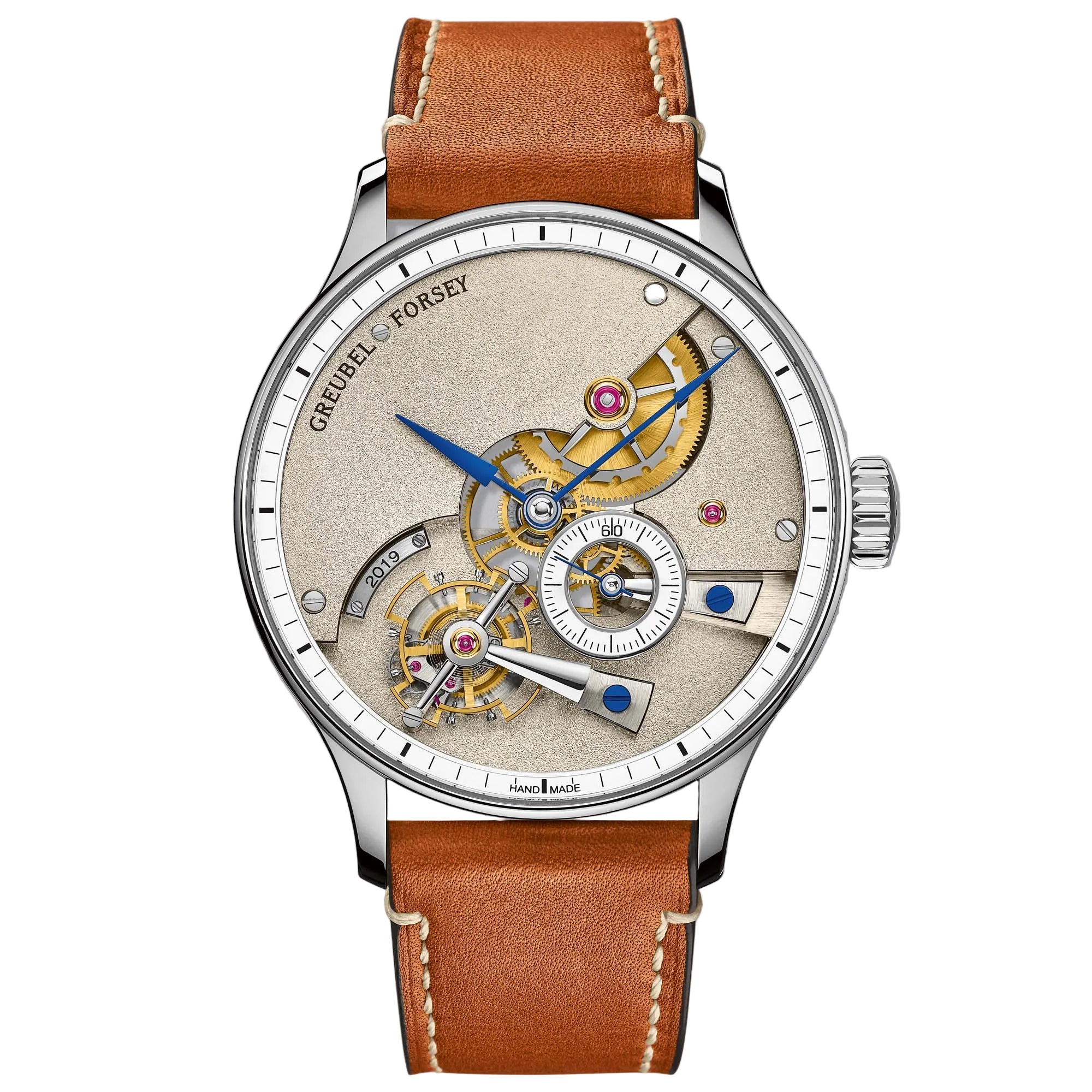Greubel Forsey’s Hand Made 1 redefines haute horlogerie—crafted 95% by hand, each detail embodies perfection, patience, and human artistry.