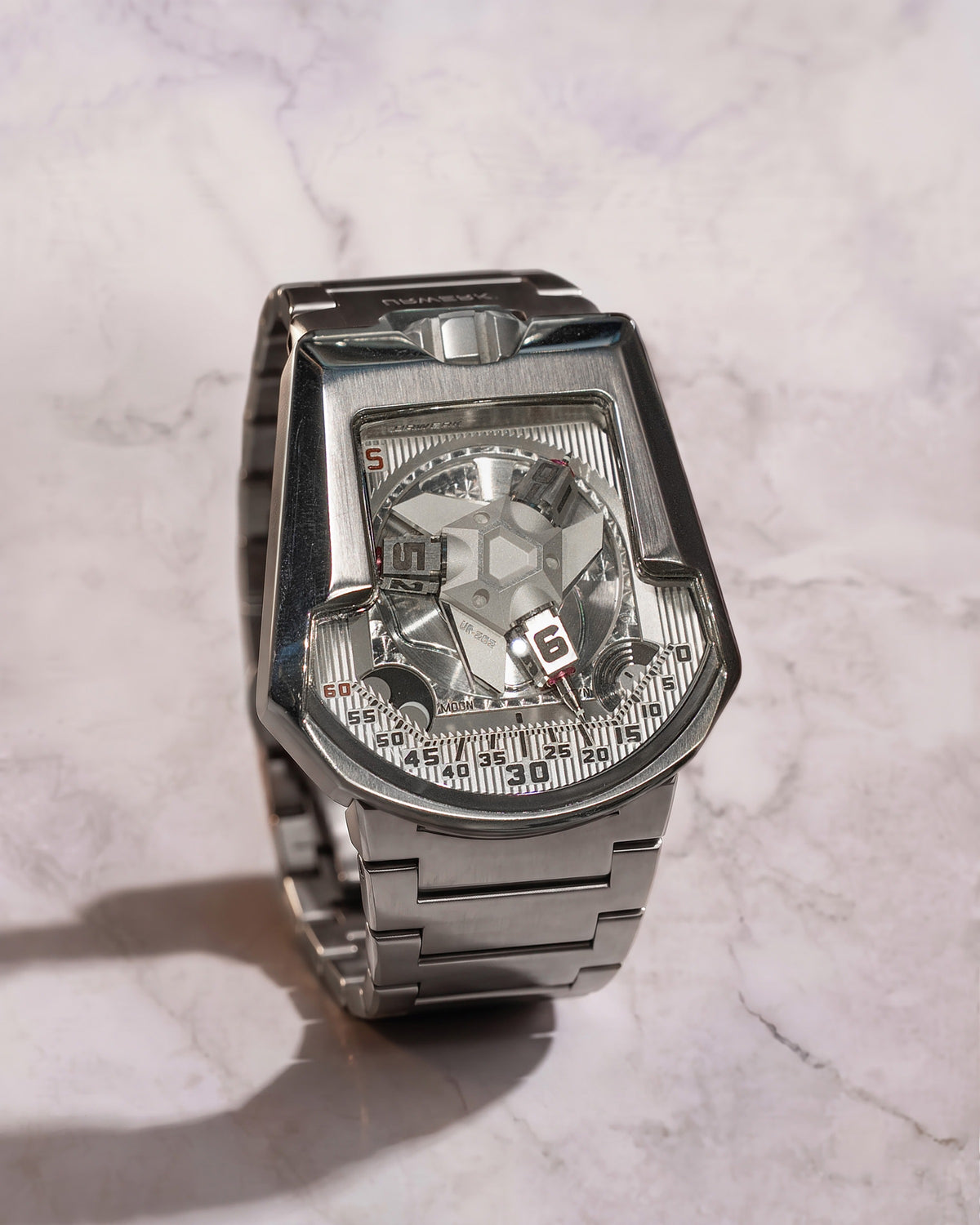 URWERK UR202S FULL METAL JACKET LIMITED EDITION OF 50 - STEEL