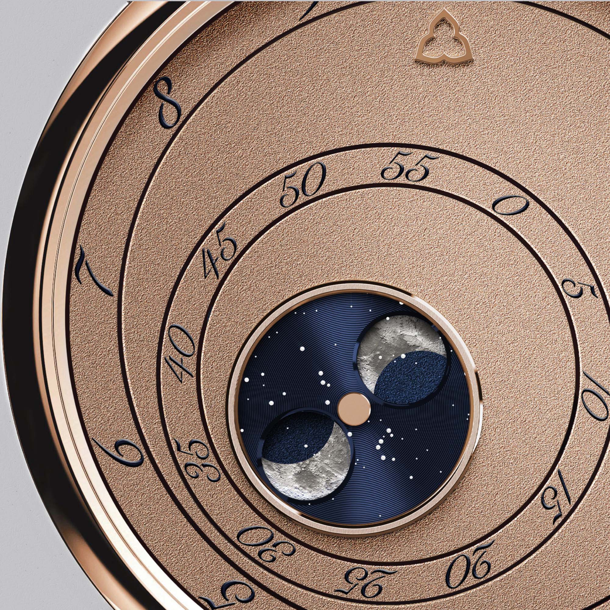 Trilobe LM13LD “L’Heure Exquise” Dune Rose Gold watch—where avant-garde design meets exquisite craftsmanship for the modern minimalist.
