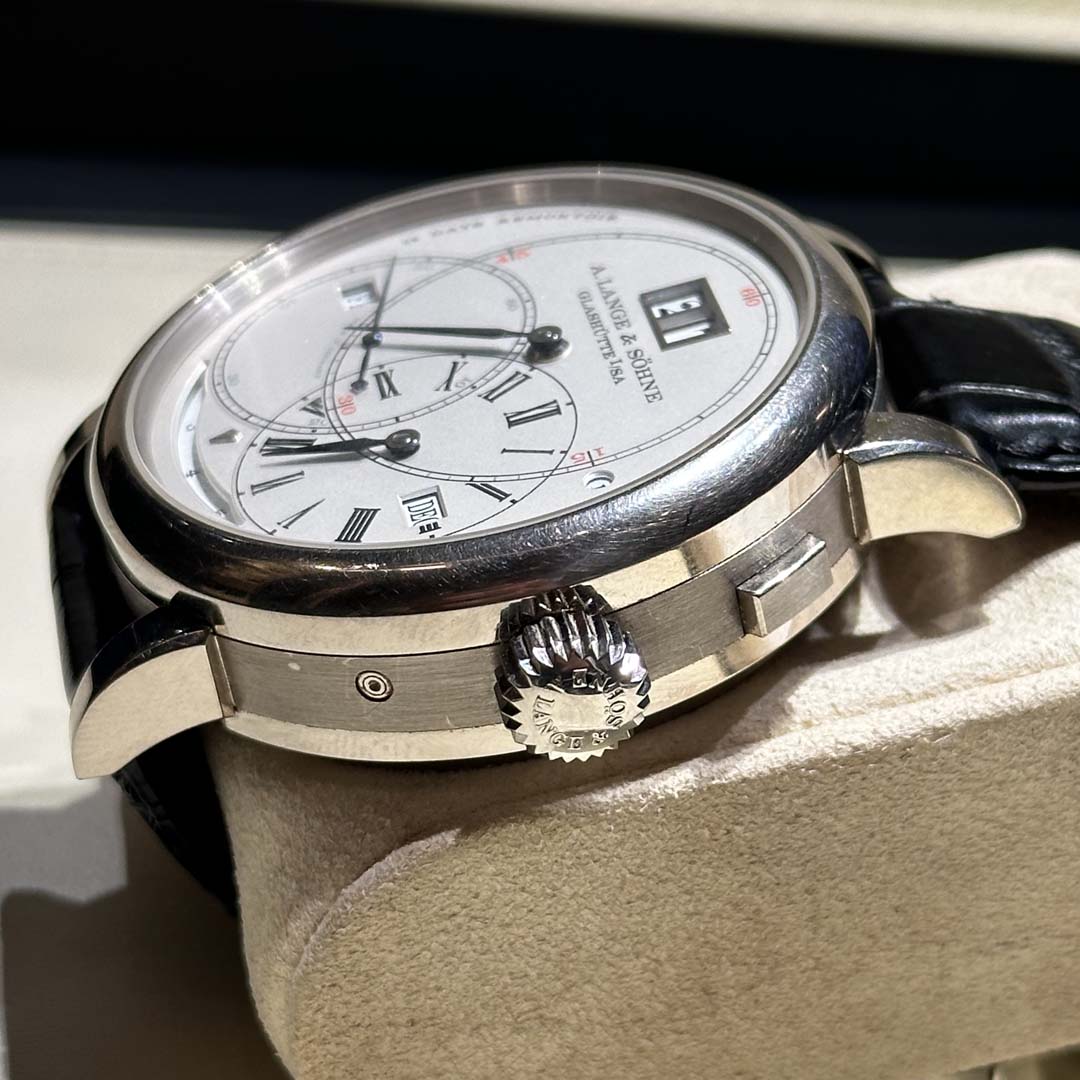 A. LANGE & SOHNE RICHARD LANGE PERPETUAL CALENDAR TERRALUNA WHITE GOLD
