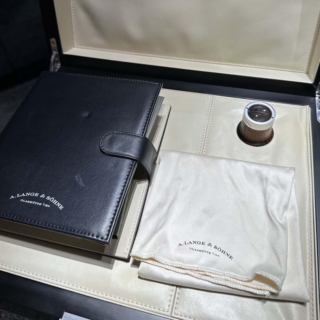 A. LANGE & SOHNE RICHARD LANGE PERPETUAL CALENDAR TERRALUNA WHITE GOLD